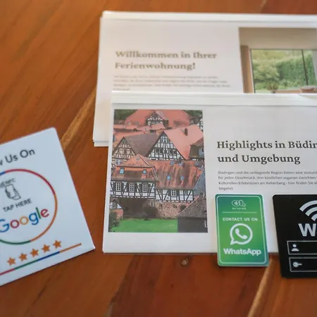 Cozy Hideaway -5 Min Zur Autobahn - Self Check-in Büdingen