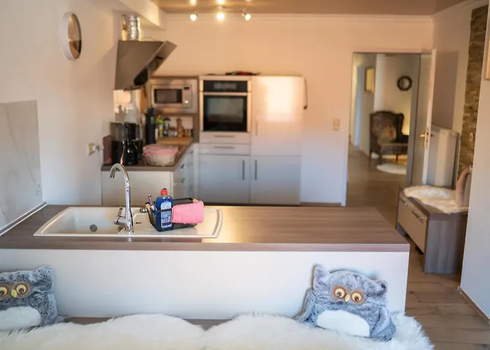 Lägenhet Cozy Hideaway 170 Qm - 5 Min Zur Autobahn - Self Check-in Büdingen